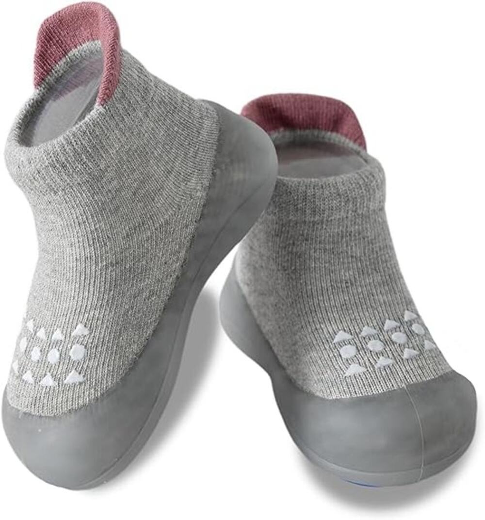 Baby Toddler Infant, 12-18 months Walking Slippers Socks, Non-Slip Soft Sole NEW